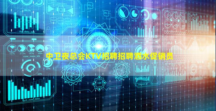 中卫夜总会KTV招聘招聘酒水促销员